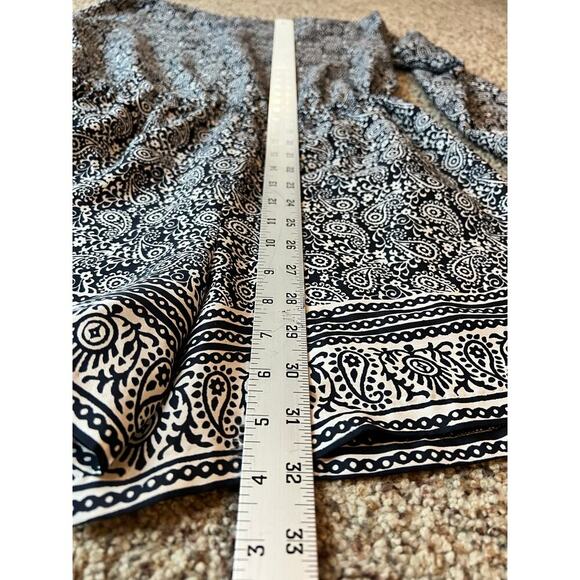 Ann Taylor Loft Long Sleeve Romper Jumpsuit, Navy/White, Size 00, Button Up - Picture 10 of 11